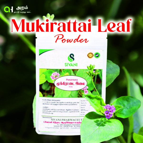 Mukirattai Leaf Powder | மூக்கிரட்டை இலை பொடி
