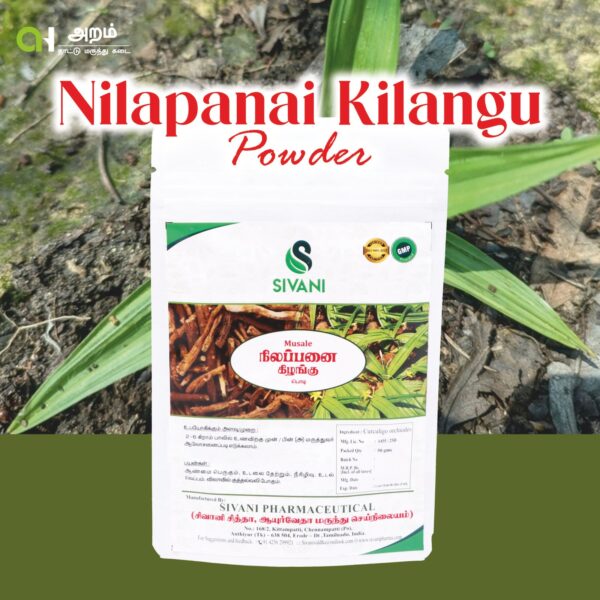 Nilapanai Kilangu Powder | நிலப்பனை கிழங்கு பொடி